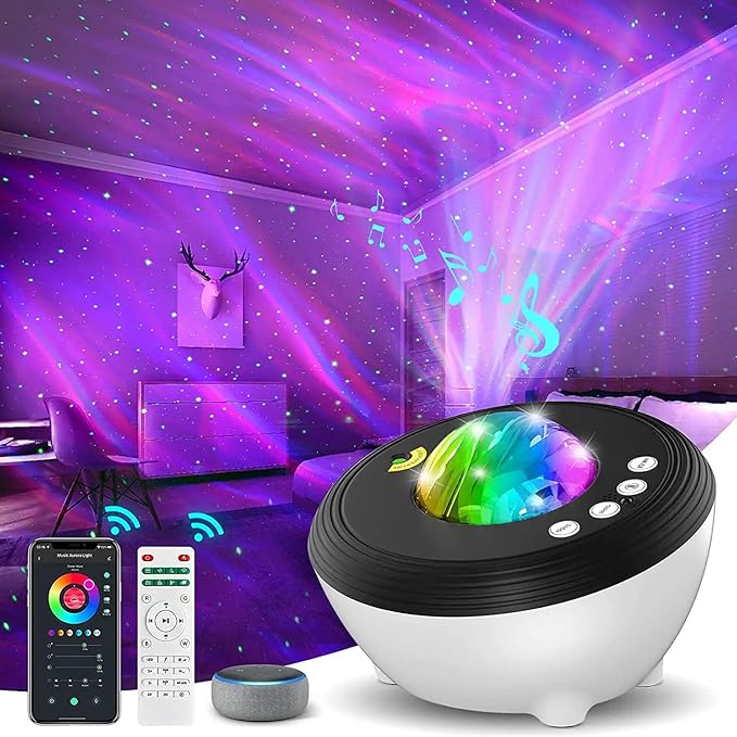 Christmas Gifts for Teens Aurora Projector, Northern Lights Projector Gifts for Teen Boys Teenage Girls, Remote Galaxy Lights for Bedroom Night Light for Kids