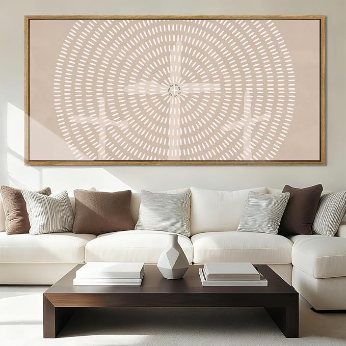 Jesus Wall Art Framed Jesus Feeds The 5000 Canvas Wall Art Christian Paintings Modern Abstract Artwork for Living Room Bedroom Office Decor 40x20 Inch