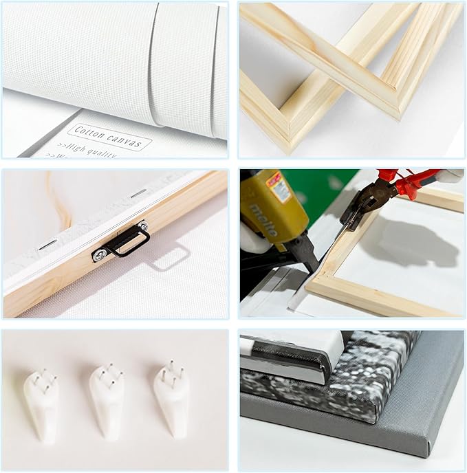 Conipit Black and White Canvas Wall Art Chicago Skyline Cityscape Canvas Print Chicago Panorama Picture Prints Framed for Living Room Bedroom Office Decor 20''X48''