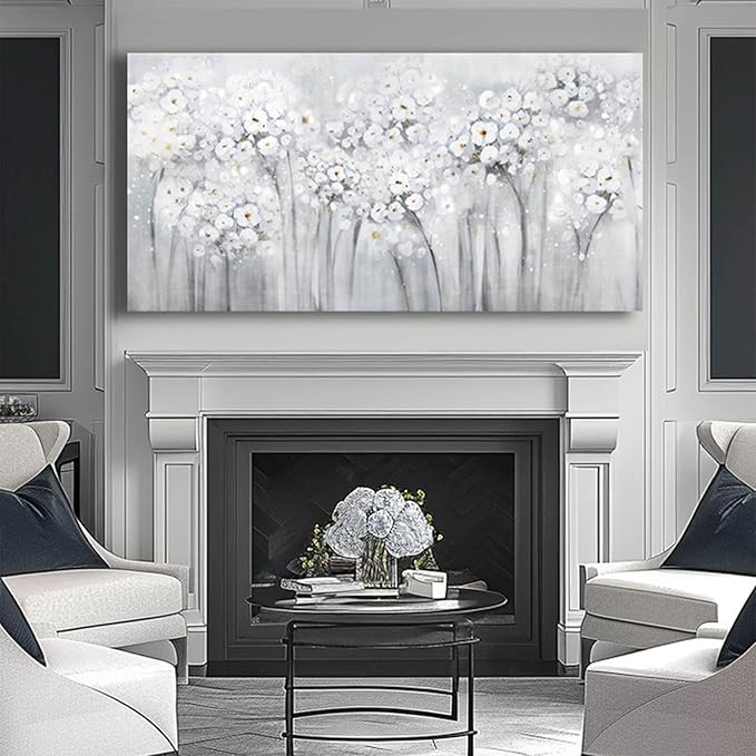 Artexist Wall Decor for Living Room Landscape Artwork Blossom Oil Paintings for Bedroom Kitchen Office Home Decorations 29"x58"