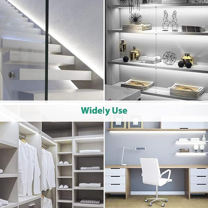 Lamomo LED Neon Lights, 32.8ft White Dimmable LED Rope Lights, 24V Waterproof LED Strip Lights, Silicone 6000K Flexible Neon Light Strip for Bedroom Indoor Home Decor (Power Adapter Included)