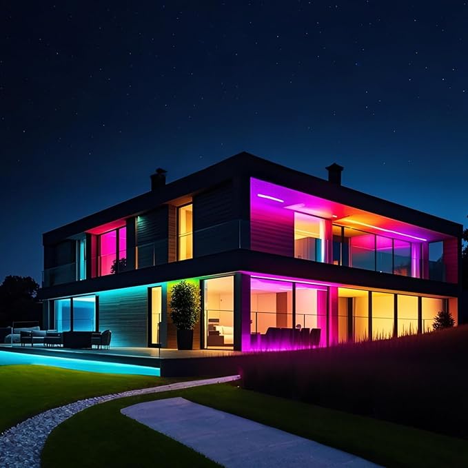 RGB Wall Washer Lights Color Change Outdoor Sign Lighting Waterproof Plug in 38.9 Inches RGBW Outside Wall Wash Linear Light bar for Commercial Advertising Boards Lighting