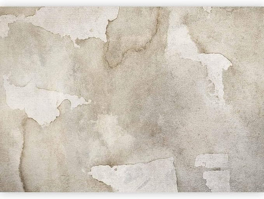 artgeist Wall Mural Steinoptik 135x101 in - Peel and Stick Self-Adhesive Wallpaper Removable Large Sticker Foil Wall Decor Print Picture Image Abstract Concrete Beige Like Painted a-A-10172-a-a