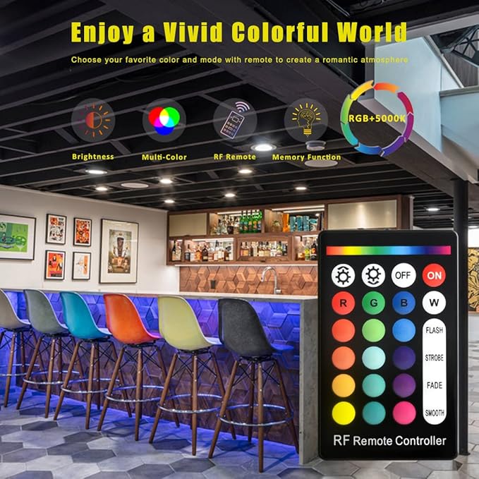 10x60' New Upgraded Wall Washer LED Lights, 144W RGB + 5000K Daylight Wall Wash Lighting, Color Changing, Dimmable, IP65 Waterproof, 3.2ft/40,120V Outdoor/Indoor Stage Light Bar