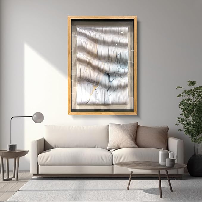 LIUZEYUE - Hand crafted Paper Artwork 3D Wall Art living room wall decor modern 31.5"x47.2"