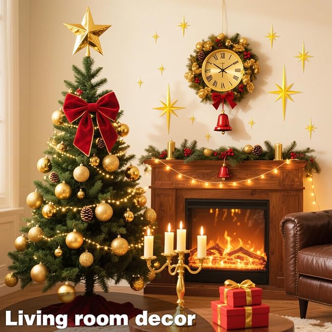 36 Pcs Mid Century Modern Decor,3D Star Art Wall Sculpture,Vintage Starburst Wall Decor,Star Hanging Sculptures Modern Celestial Home Decor,Retro Decor for Living Room Bedroom Front Door Home (36 Pcs)