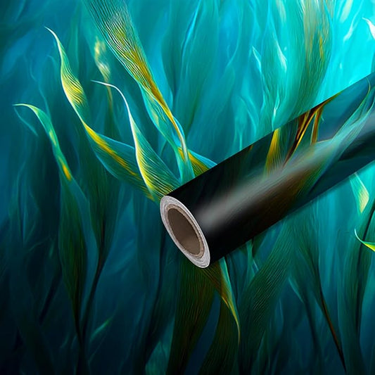 Nuxovilar Teal Crystal Gemstone Textured Peel and Stick Wallpaper, 15.75"x39.37", Self-Adhesive Contact Paper, Artistic Stone-Like Design for Bedroom, Living Room and Table Decor