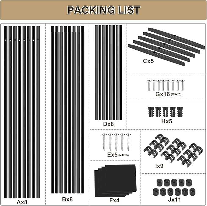 AKTOP Room Divider 4 Panel, 80" W Portable Wall Divider for Room Separation, Freestanding Partition Room Dividers, Folding Room Separators Privacy Screens for Home Office Bedroom, Black