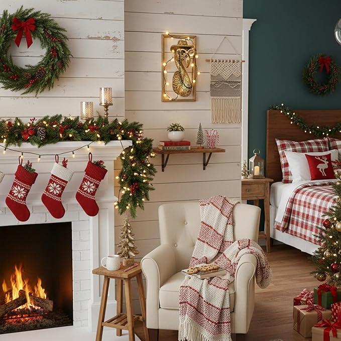 Bird Wall Art Decoration Sculpture(Flamingo,Gift Metal Frame)- Exquisite Wall Hanging Sculptures for Living Room, Bedroom, Office - Handmade Home Art Decor & Unique Housewarming Gift