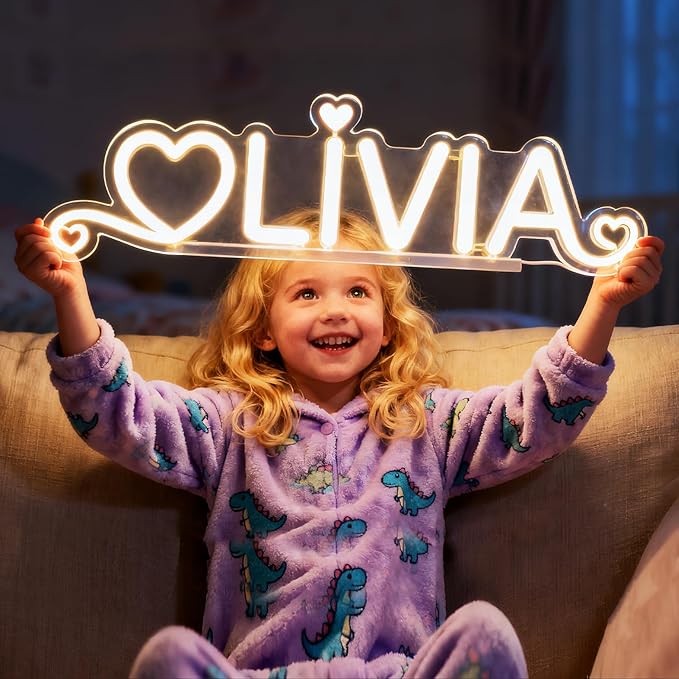 Neon Signs for Wall Decor Custom Neon Led Sign Personalized for Bedroom Customizable Light Up Neon Name Sign Wedding Birthday Business Bar Christmas Decorations (Wedding)