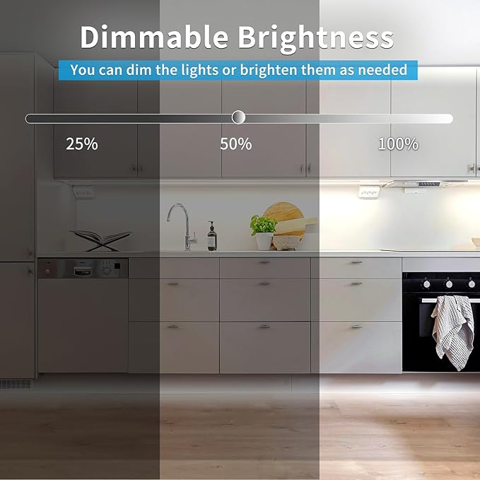 COB LED Strip Lights 100ft,6000K DC 24V Dimmable White Flexible LED Lights Strip for Bedroom,with Remote and app Control LED Rope Lights for Living Room,Shelf,Cabine,Bed