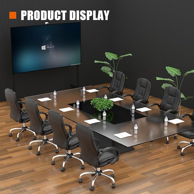 2 PCS wooden slats sound-absorbing panels, 3D groove wood grain sound absorbing panels, stylish decoration, significant noise reduction effect, suitable for walls and ceilings (Matte Black)