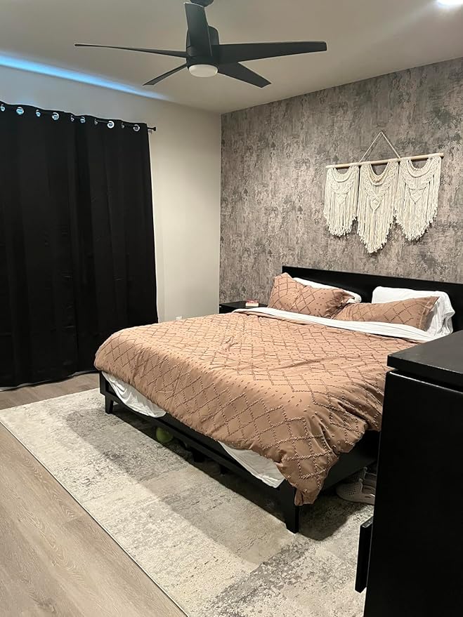 48x590inch Extra Wide Grey Concrete Wallpaper Peel and Stick 3D Cement Look Contact Paper Matte Thicken Adhesive Waterproof Vinyl Wall Paper for Bedroom Living Room Retro Industrial Style Earthy Grey