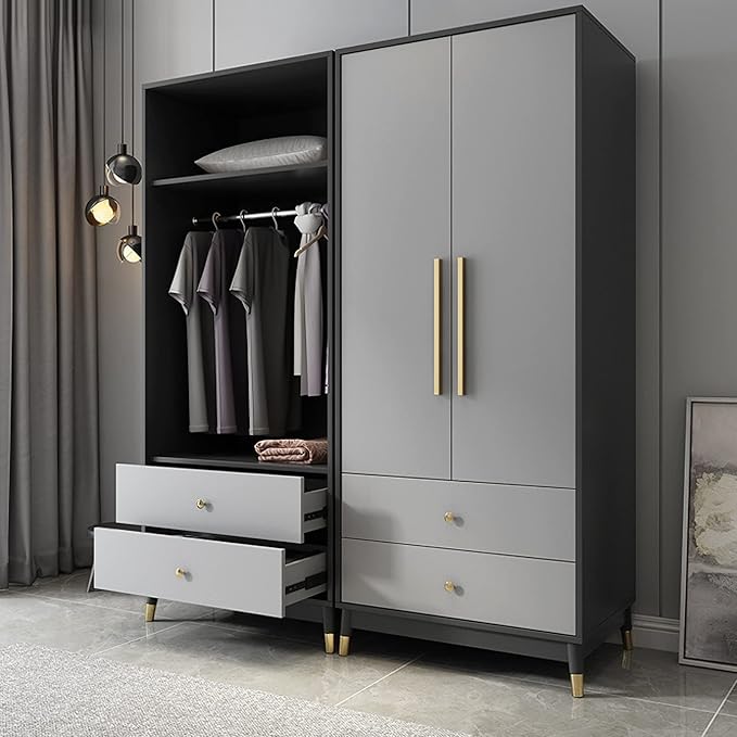 17.51in x118in Grey Wallpaper Peel and Stick Removable Self Adhesive Grey Contact Paper for Cabinets Bedroom Bathroom Wall Covering Matte Textured Waterproof DIY Decorative