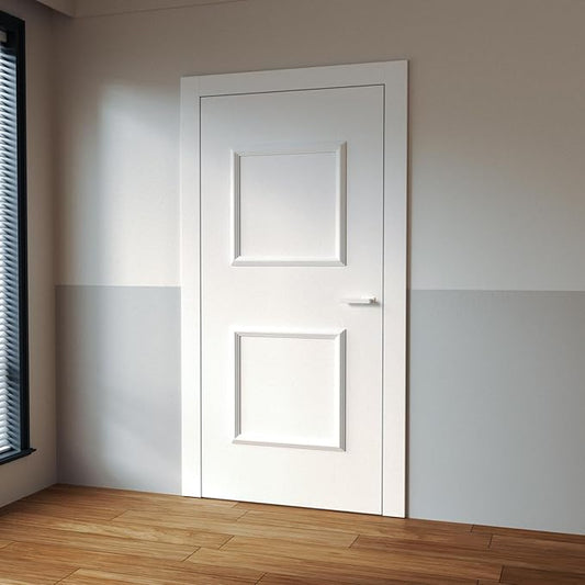 NeatiEase 2 Set Peel and Stick Wall Molding Trim Kit, 24" x24" Premade Wainscoting Panels, Self Adhesive Moulding Panel for Interior Walls Picture Frame