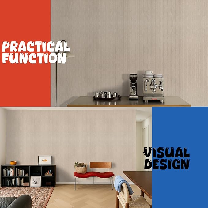 10 Pack Large Acoustic Panels,47.2" X 23.6" Acoustical Wall Panel,Self-Adhesive Sound Proof Panel for Office, Decorative Soundproof Wall Panels for Home Studio (Camel)