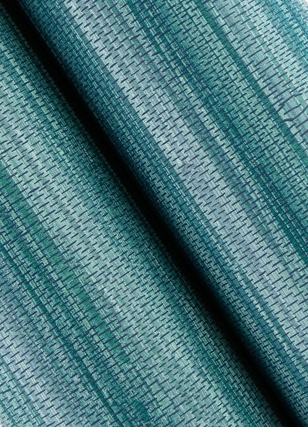 NuWallpaper Steel Blue Grassweave Peel & Stick Wallpaper, NU2874