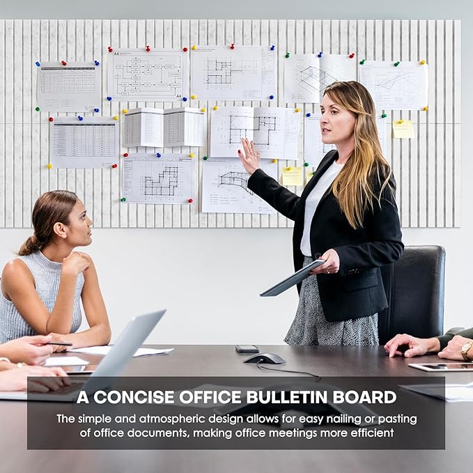 10 Pack Self-Adhesive Soundproof Wall Panels, 15.7 x 15.7 x 0.4 in Sound Proof Foam Panels for Walls, Cork Boards Alternative, Thicker 0.4in, Acoustic Panels, Sound Dampening Panels black