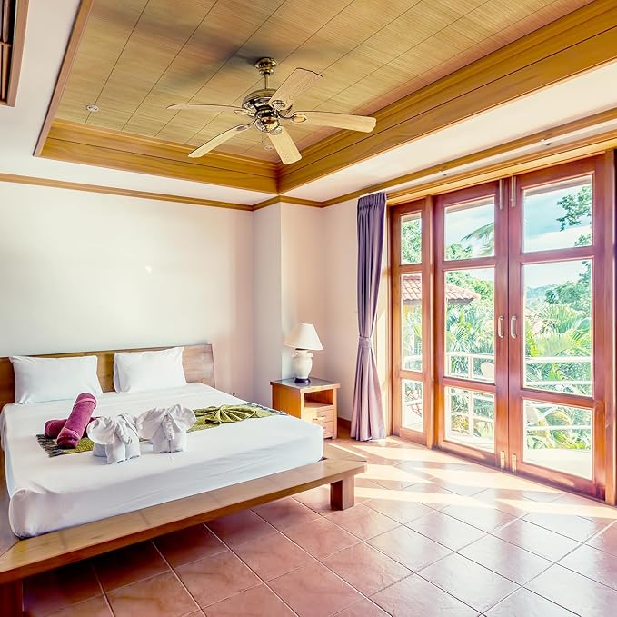 Art3d Natural Bamboo Wall Panel for Interior Wall Decor, Renewable Pole Wrap Wainscoting Paneling for Wall Ceiling Furniture Cabinet Office, 12 x 96 Inch, 2-Pack - Raw