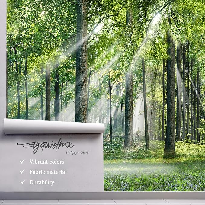 -Sunshine Forest Living Room Wallpaper XT24 M 140" x 91"