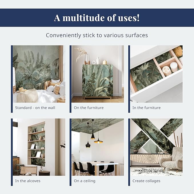 artgeist Wall Mural Concrete 116x83 in - Peel and Stick Self-Adhesive Wallpaper Removable Large Sticker Foil Wall Decor Print Picture Image Design Abstract Faux Stone Paint Stains Beige a-A-10180-a-a