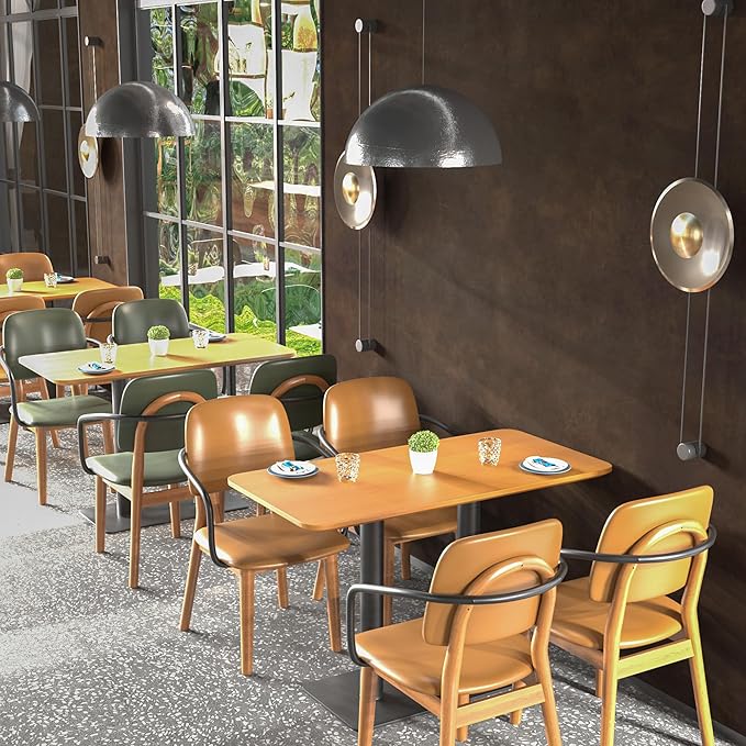 BAYYA Dark Brown Concrete Wall Paper Peel and Stick Modern Industrial Charcoal Wallpaper Matte Metallic Rusty Vintage Vinyl Cement Contact Paper Wall Covering for Basement Bathroom Bedroom 15.8"x354"