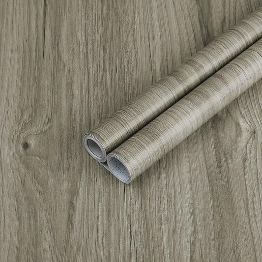 Heroad Brand Contact Paper Grey Wood Contact Paper for Cabinets Wood Grain Contact Paper Wood Wallpaper Peel and Stick Thicken Textured for Table Cabinets Countertops Self Adhesive Vinyl 78.7”x17.5”