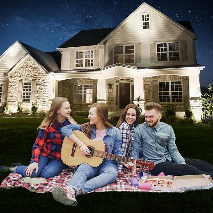 Outdoor Wall Washer Lights 2 Pack,36W 5000K Daylight White Wall Washer Lighting,2FT 120V LED Linear Wall Wash Light Bar for Garden,Backyards,Building,Courtyards Lighting