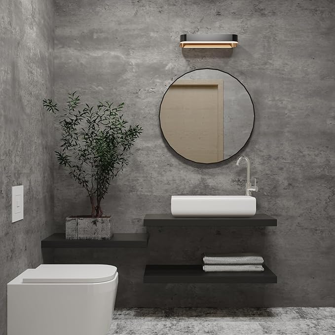 48"×591" Large Size Extra Wide Thick Light Grey Concrete Wallpaper Peel and Stick Waterproof Grey Concrete Contact Paper Vinyl Industrial Gray Cement Sticker for Gym Bedroom Living Room Walls