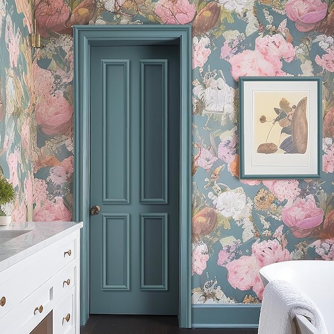 Nuanchu 12 Pcs Unfinished 3D Decorative Wood Trim Molding 15.75inch Decorative Wood Molding Cute DIY Trim for Home Wall Cabinet Shelf Window Door(Cylinder,20mm)