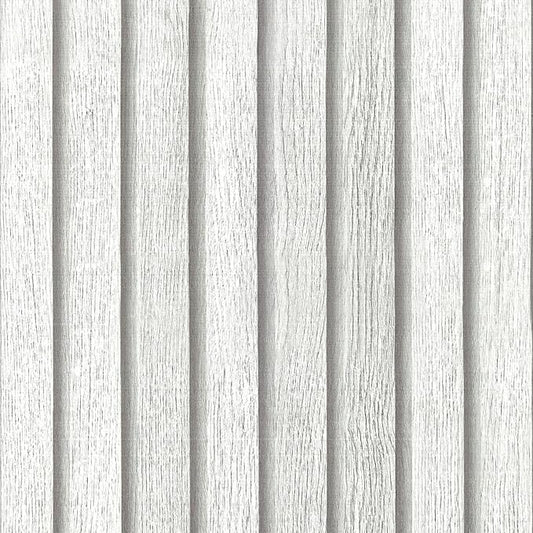 Livelynine 15.8x197 Peel and Stick Beadboard Wallpaper for Bathroom Vinyl Prepasted Wall Paper Rolls Faux White Wooden Slats Wall Panels Renter Friendly Wood Look Contact Paper for Shelves Cabinets