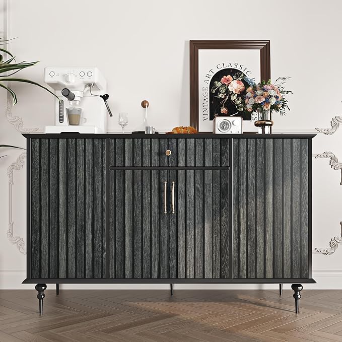 Livelynine Black Wood Slat Wallpaper Peel and Stick Black Faux Beadboard Wallpaper Renter Friendly Waterproof Wall Paper Modern Slate Contact Paper 15.8x78.8 3D Textured Wood Slat Wall Panel Roll