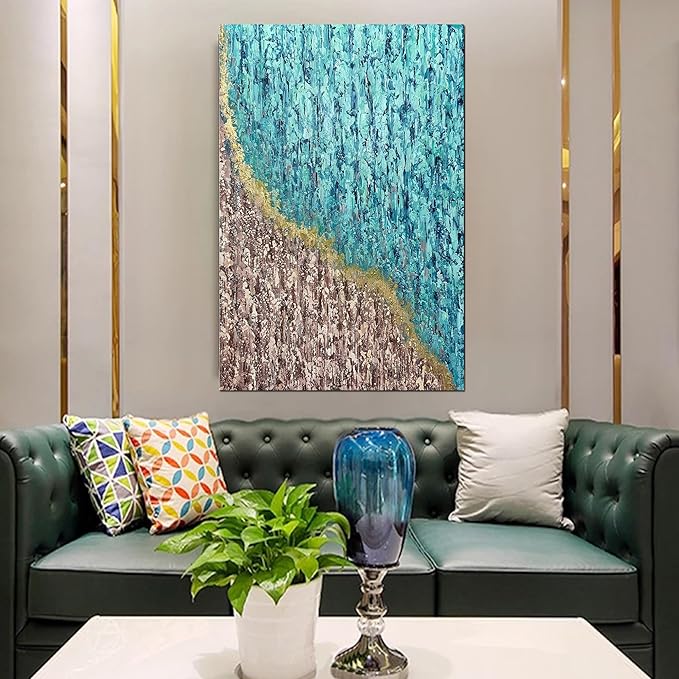 ART8YUQI Paintings, Oil Painting on Canvas Wall Art for Living Room, Bedroom, Office Decor, Giclee Print on Stretched Canvas, Ready to Hang, 36x24 inches