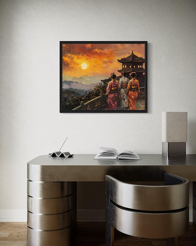 Taiwan Art Print Poster, Asia Oriental Countries Culture Wall Art Asian Paintings for Bedroom Bathroom Living Room Decor 97 (Taiwan, 16 x 20 inches, Unframed)