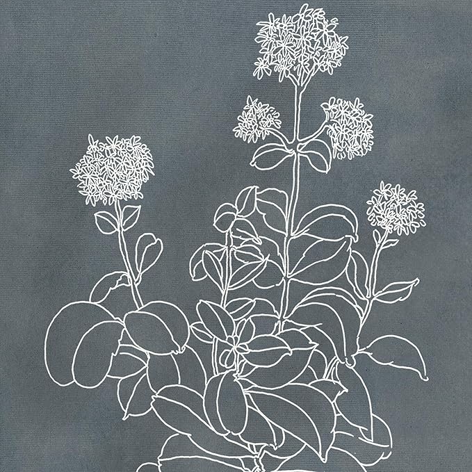 Boho Framed Botanical Wall Art for Bedroom, 4 Piece Vintage Neutral Floral Canvas Painting Prints for Modern Farmhouse, Minimalist Rustic Flower Pictures for Living Room Kitchen Dining Room Home Decor