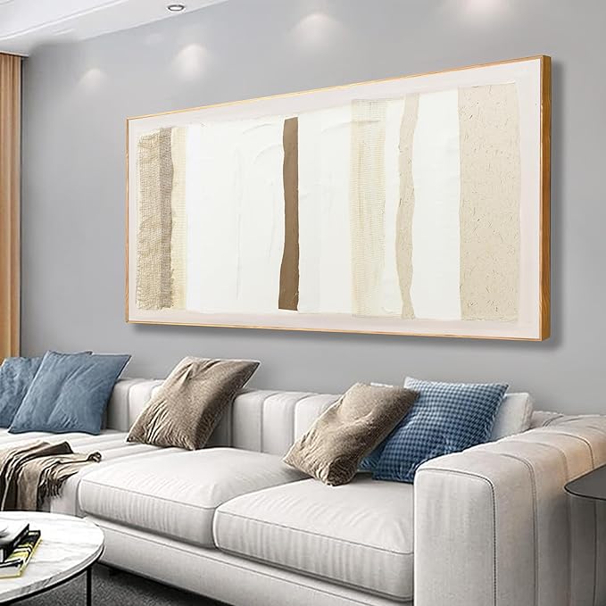 Abstract Canvas Wall Art Decor Wall Art Pictures for Living Room Large Framed Wall Art Prints Modern Boho Wall Art Decorations Canvas Art Wall Decor 29" X 58" Artwork for Walls Bedroom Office Decor