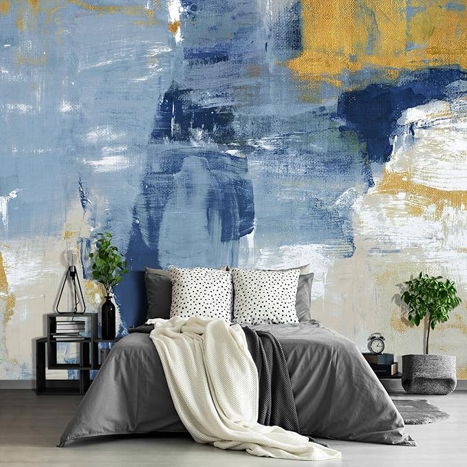 Abstract Wallpaper Large Wall Mural for Living Room Bedroom (Papel tapiz para pared de habitatacion) 151" x 105" (It's not Peel and Stick)