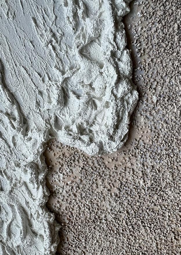 Large Oil Painting Hand-Painted Thick Texture Wave Beach Minimalist Modern Abstract Canvas Art Warm Acrylic Painting 24x48 Inches Home Office Wall Decoration