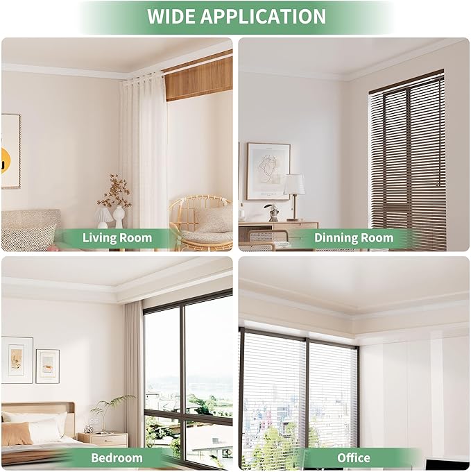 10-Pack Crown Molding Polystyrene Decorative Ceiling Crowning Molding Trim for Home Decor, 40Ft in Total Length