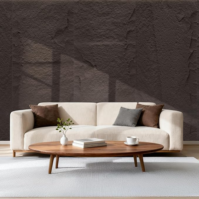 3D Faux Stone Wall Panels,6-Pack 47.24×23.62 in. PU Wall Panels,46.49 sq.ft Coverage,Lightweight & Waterproof,Easy DIY Install for Living Room,Bedroom,Office