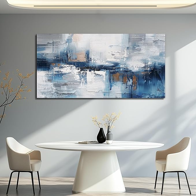 KELIYUAN Canvas Wall Art For Living Room Framed Wall Decor For Bedroom Office Decorations Minimalism Abstract Wall Paintings Inspiration Pictures Artwork Modern Room Home Decor Mural 20 x40 in