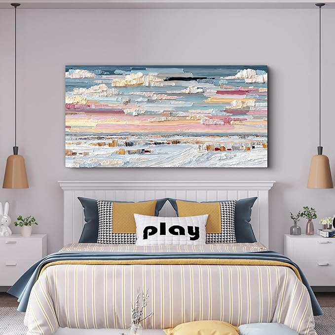 Abstract Canvas Art Wall Decor Wall Pictures For Living Room Canvas Wall Art Decor Colorful Abstract Wall Art Prints Modern Landscape Wall Art Decor Art Work for Walls Bedroom Office Decor 20" X 40"