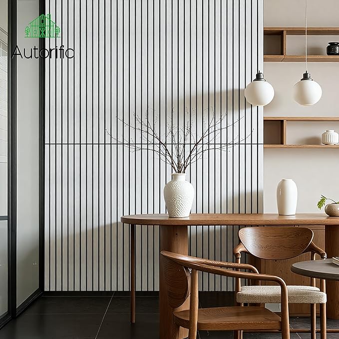 10 Pack Acoustic Wall Panels, Soundproof Panels with Simulated Wood Grain Finish, 47.2”x23.6” Decorative Acoustic Wall Panel for Office,Home Theater,Studio,Living Room, White Oak