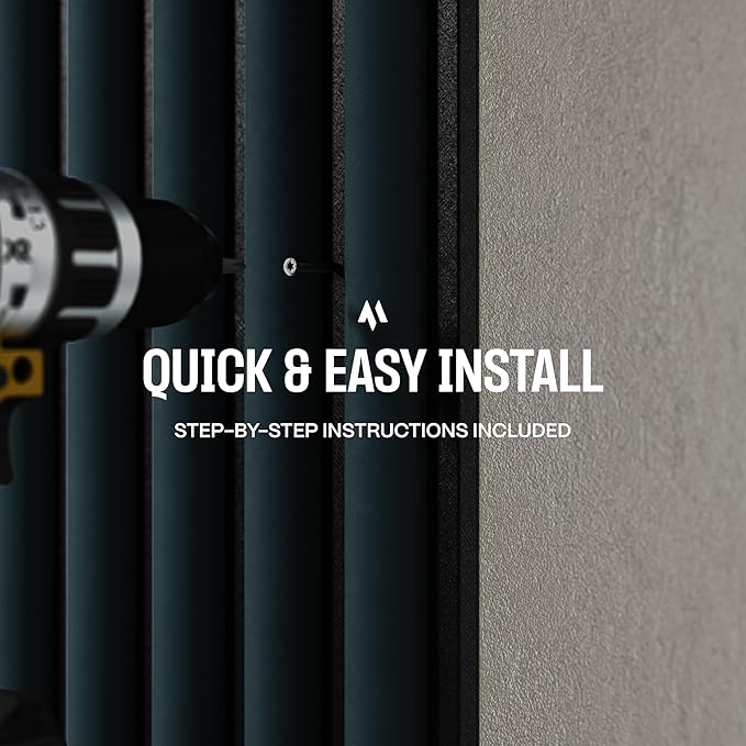 4-Pack Wood Slat Wall Panel – Velvet-Covered Wood Panels for Wall, Acoustic Panels for Interior Decor, Decorative Slat Paneling for Home, Office, Studio (Pine Green)