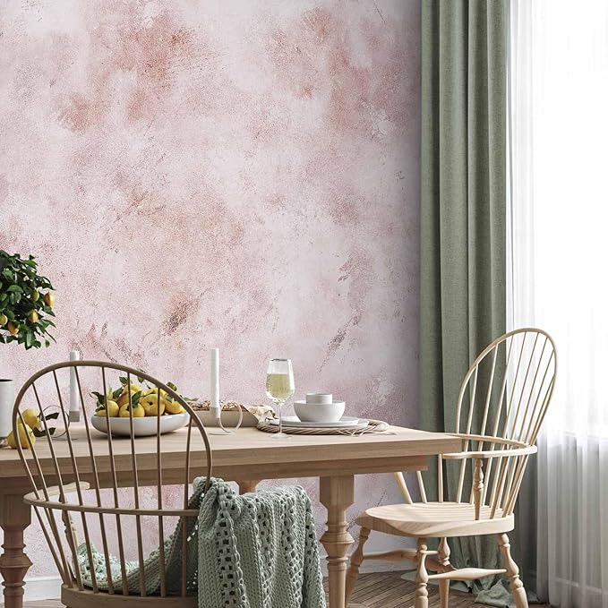 artgeist Wall Mural Stone 96x69 in - XXL Peel and Stick Self-Adhesive Wallpaper Removable Large Sticker Foil Wall Decor Print Picture Image Design Abstract Concrete Like Painted a-A-10133-a-b