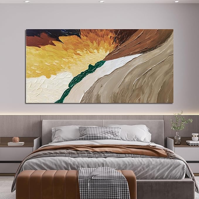 Canvas Wall Art Decor Wall Art Pictures for Living Room Large Modern Wall Art Abstract Canvas Art Wall Decor Abstract Colorful Wall Art Prints Large Artwork for Walls Home Office Decor 29" X 58"