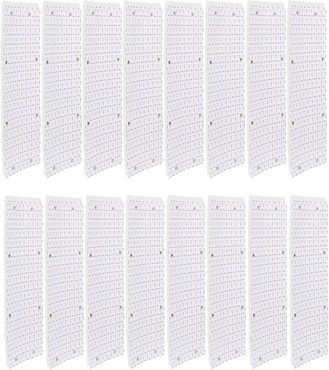 8PCS Backlight LED Panel kit for countertop 28W 6000K White Color with one 300W Transformer and one Controller can Backlit Around 10sqf