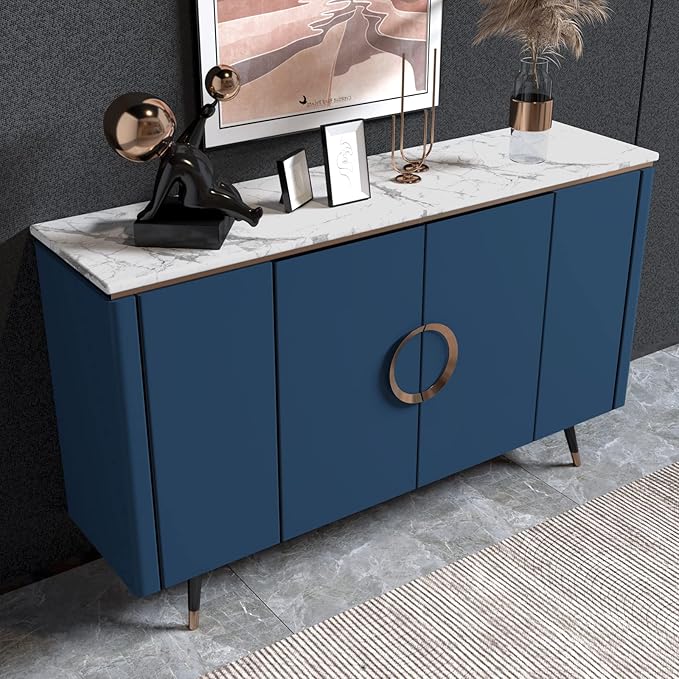 Navy Blue Peel and Stick Removable Wallpaper Thicken Vinyl Modern Matte Textured Solid Color Self-Adhesive Room Wallpaper Countertop Contact Paper for Kitchen Cabinet (24"x393" Dark Blue)