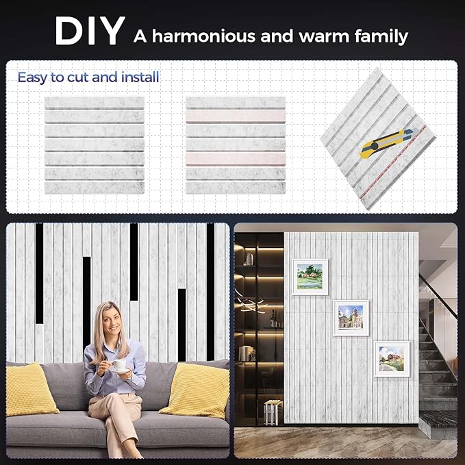 12 Pack Large Fold Soundproof Wall Panels,12 x 12 x 0.47 in Sound Proof Foam Panels for Walls, 1.2lb/ft³ High Density, Thicker 0.47in, Acoustic Panels, Sound Dampening Panels Gray