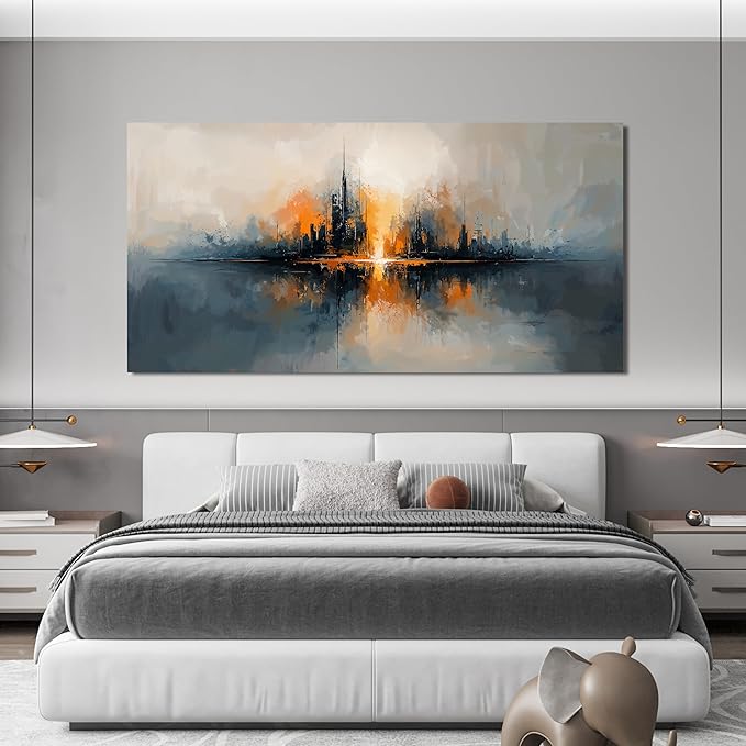 Large Canvas Wall Art Decor Modern Black Wall Art Prints Abstract Canvas Art Wall Decor Wall Art Pictures For Living Room Oversized Abstract Wall Art Decorations Office Home Decor Aesthetic 29"X58"